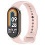 Pasek Opaska Bransoleta Silikon Różowy do Xiaomi Mi Band 8 9 - 5